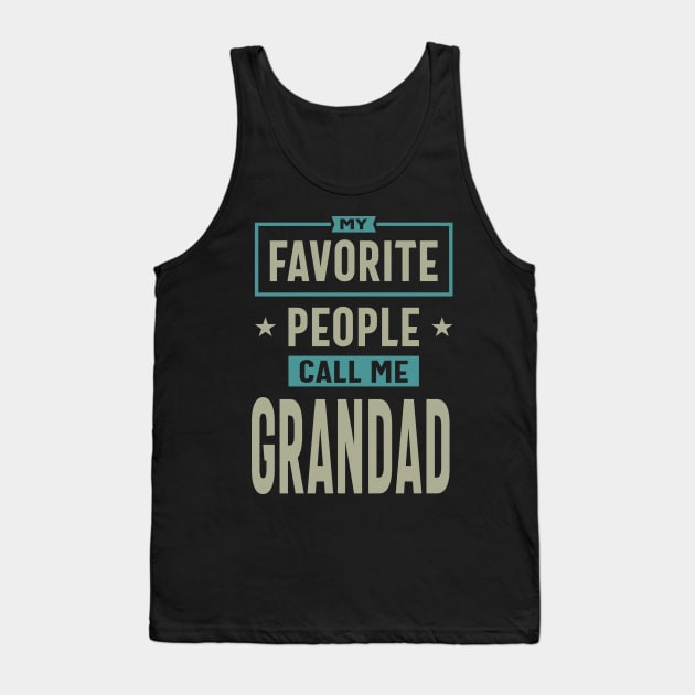 Favorite Grandad Tank Top by cidolopez